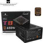 Thermalright TB-550S / TB- 650S / TB-750S / TB-850S ATX desktop tápegység 80+ Bronze BOX
