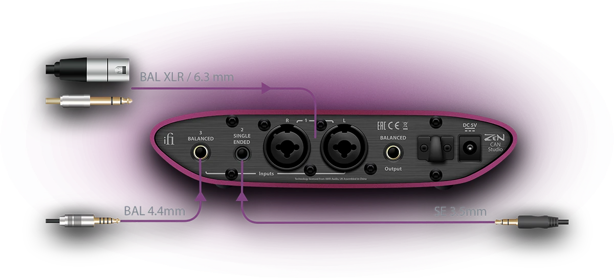 ifi ZEN CAN Studio fejhallgató erősítő