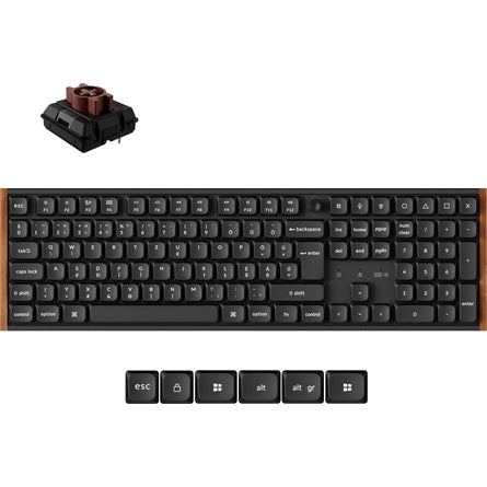 Keychron K5 Ultra Bluetooth vezeték nélküli billentyűzet [ah:83a9b547edd1121ad7ff5551dfb879b9a4ec3209583abe20ae495efddc16cad1] [ah-transfer:f65af1f5fff7454ba7b5b36d88f2f2ee]