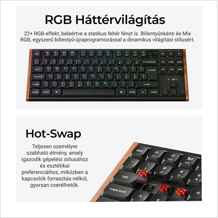 Keychron K1 Ultra 8K vezeték nélküli mechanikus billentyűzet [ah:455f96a9f75acf5506cddd9d3b34b43f52bae6156818e9008c0f9131d0cc8281] [ah-transfer:e881d80fac7b4c81832ae0487a567f07]