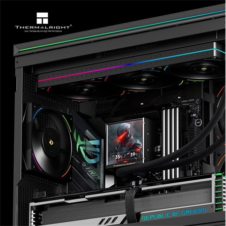 Thermalright PEERLESS VISION 360 UB ARGB processzor-vízhűtő, fekete [ah:a8c5246920d4c58adac64029b152964b23fb4236035d3058d6932970580f8d0d] [ah-transfer:b9dd522f29f443cb8bbd766c71d48930]