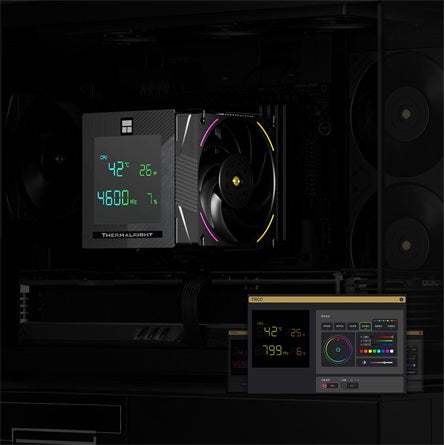 Thermalright Phantom Spirit 120 Digital EVO processzorhűtő, fekete [ah:a9ff0b9a8ea0dabae956a14582a598f25872c23c428267381cc6d7fbc19b2364] [ah-transfer:8148f7d4e0bf41f5a0818a760a59d017]