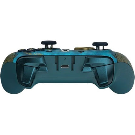 GameSir G7 Pro WUCHANG: Fallen Feathers Edition Bluetooth / USB / vezeték nélküli gamepad játékvezérlő kék-arany [ah:ab7382eb0fa9f4308423d77c1a3b1914b660403f0d6220ec4d587c31657686b8] [ah-transfer:014f94d6e666461b8087efc9c722d122]