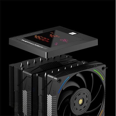 Thermalright Phantom Spirit 120 Digital EVO processzorhűtő, fekete [ah:accd95cb34d9d89641ed443e3d9e958c9ff0cea072e9093fc4f167ce513e1798] [ah-transfer:e14a4a8113bb40848f9e5b61f20e5bc9]