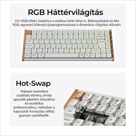 Keychron K3 HE Bluetooth / vezeték nélküli magyar Ultra-fast Lime Magnetic mechanikus billentyűzet fehér [ah:b08749d335b478a697c492172380f00a2d1bc5e31b61e6947a2c7d53bdd0f059] [ah-transfer:fc8397bed62a409899b0caff36f2834e]