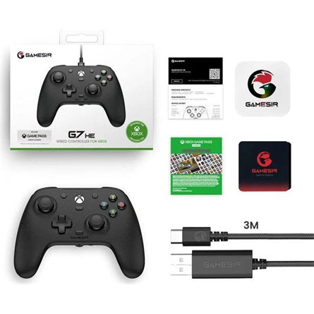 GameSir G7 HE USB-C gamepad játékvezérlő fekete [ah:b0c05e3296cf16f1c7b9588f06ee970949aed7cd44582d02ff9b03a867a23008] [ah-transfer:6b0cb3fc1b2746589cd97d932a6c72a6]