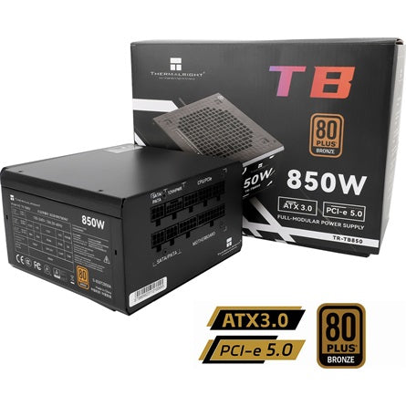 Thermalright TB-850 ATX desktop tápegység 850W 80+ Bronze BOX [ah:b571058df74b07a41207f31d52ddbd517ab3e526563bd95c7cdbae4263fe3bec] [ah-transfer:85e5a7b4f80d433595bb14797198d83a]