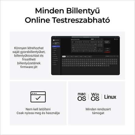 Keychron K8 Ultra 8K Bluetooth / vezeték nélküli magyar Apex Brown mechanikus billentyűzet fekete [ah:b9c2af478eb85122d930e4cf268e15a9cd2d30991f21c7edb08bd41d564f4721] [ah-transfer:c578c5a58b4a434da240679f1d29b965]