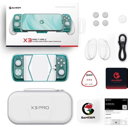 GameSir X3 Pro USB-C gamepad játékvezérlő kék-fehér [ah:bca70d0b336753438f356c9ccfb1b9b26553251182a80d618db1a99ddbe4ebd6] [ah-transfer:ec9d61f02357449aacfdc28eca3019a2]