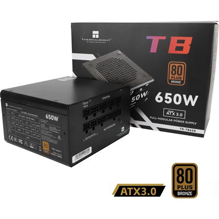 Thermalright TB-650 ATX desktop tápegység 650W 85+ Bronze BOX [ah:c42c468a33353a0b8fddb33209804a4d9778c7543f02269f087b20a1414bac89] [ah-transfer:21c316100c554142839cea8b6fd322d7]