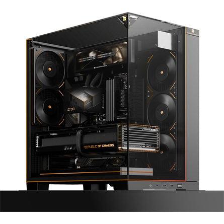 Thermalright A70 VISION ablakos Mid Tower számítógépház, fekete, tápegység nélkül [ah:c539782a110dbce1065931b6fa8cdfa3888ac14e601abf55667bf4514579533b] [ah-transfer:baad83da68e74adf8500ab870fed43fe]