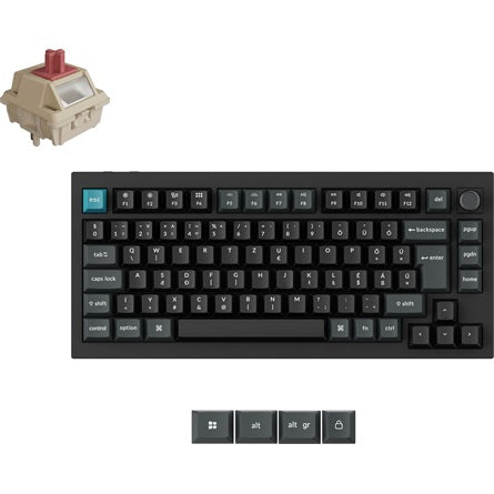 Keychron Q1 Ultra 8K - vezeték nélküli mechanikus billentyűzet - ISO HU [ah:756ebb62b7577afb10ae329c23572daff5be65528ccc1318efc2e6472d9eaba6] [ah-transfer:befbf24c0c9949b1b79f85f0c5136883]