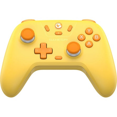 GameSir Nova Lite Multiplatform  Bluetooth / USB / vezeték nélküli gamepad játékvezérlő sárga [ah:c903b2850bbc14f62284ccf5f1fd5d5c20c36ecb3695cc9efc83ee3b1cb98abc] [ah-transfer:84c008fc132842d590ce3767de706315]