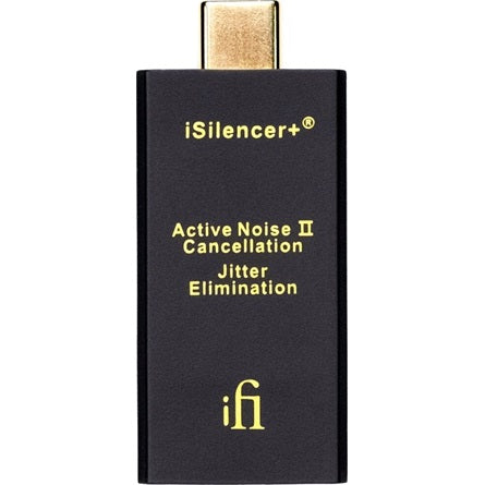 ifi iSilencer+ CC USB-C apa–anya zavarszűrő, fekete [ah:caa91d25c5da118a1459d311c191124af9324716760348af888e8c15c2ac227e] [ah-transfer:9679245c958c4f28b6e84ac156352587]