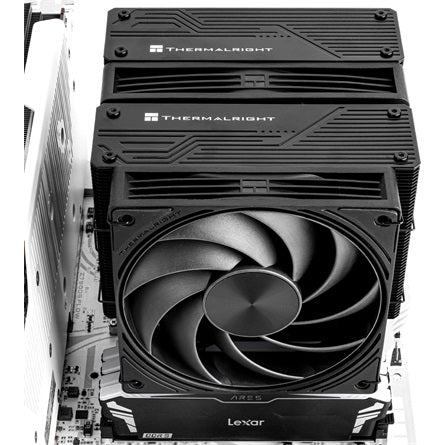 Thermalright Frost Tower 140 BLACK processzor hűtő fekete [ah:d766972a66d2366aa169ddd23315aadef205eaeec4ef47d04629e63b0db6eb0d] [ah-transfer:608cf932ad9c419bb9f0ea228bfd9784]