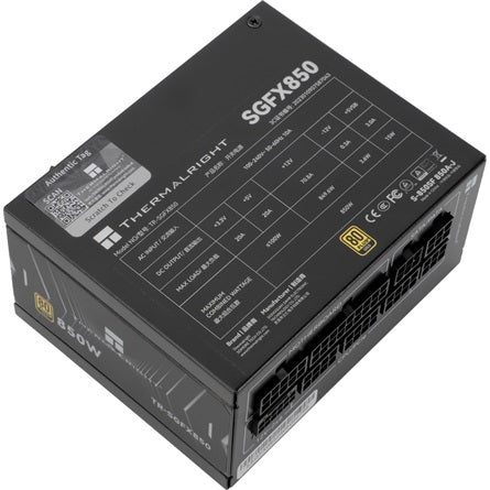 Thermalright SGFX850 SFX desktop tápegység 850W 80+ Gold BOX [ah:d7f1798951c26e4394135bb5d23b910ff2935d81ed382a623e842f71171bb0a5] [ah-transfer:fbcd296237d24f17a5fbdcbc564460b6]