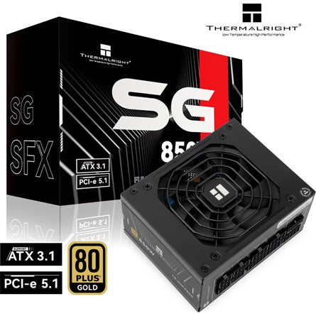 Thermalright SGFX850 SFX desktop tápegység 850W 80+ Gold BOX [ah:e0313fcdb6464004e277d6efae7b22a4a10c3574ce1c4b2659580a050cc23bf9] [ah-transfer:e77a00822b98404a90cd1378ec01639e]