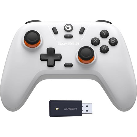 GameSir Nova Lite Multiplatform  Bluetooth / USB / vezeték nélküli gamepad fehér [ah:e255016a77d566429036ac6b7504d9aa58604825fb20b53ef558fe2ed866b749] [ah-transfer:3d8ff84bbcc44158b425ae425952bff5]