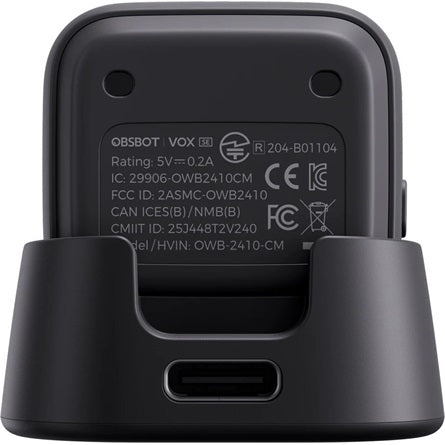 Obsbot Vox SE wireless mikrofon [ah:93cac3501b27fe41e85d0cd15232c53da42089b21d49bf1a934fd3ff1dc1e6d3] [ah-transfer:a6faf29f2fc34bfdb2b62cf16fe823dd]