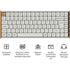 Keychron K3 HE Bluetooth / vezeték nélküli magyar Ultra-fast Lime Magnetic mechanikus billentyűzet fehér [ah:e90f10e8fd3623f4b3b10b5f20a1850d0bcd1033efa91d7ef7e4e21ba4c13aa0] [ah-transfer:425117ce47904a72bd3d24cefa3de5b3]