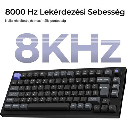Keychron Q1 HE 8K - vezetékes mechanikus billentyűzet - ISO HU [ah:39449efea46e3c658628a7d6072eab162fa809d23f099c0aee324147b0083ee5] [ah-transfer:6e209b96d1da4f9684e81835a9c6374e]