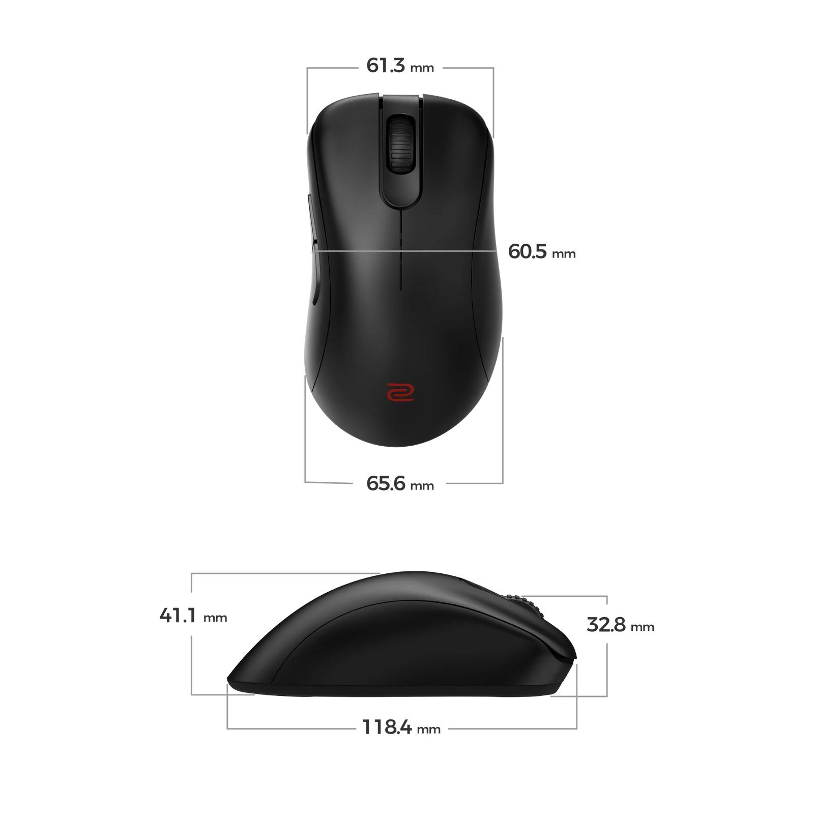 Zowie EC3-DW vezeték nélküli optikai gaming egér