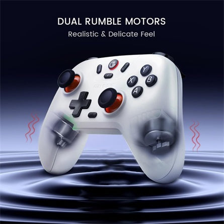 GameSir Nova Lite Multiplatform  Bluetooth / USB / vezeték nélküli gamepad fehér [ah:f63c3eccde16d30855147dd1ec0b37b20515671f83003fc4eba9fd823fb62784] [ah-transfer:21cfa24964ad4db791fb9bcff94ff7f5]