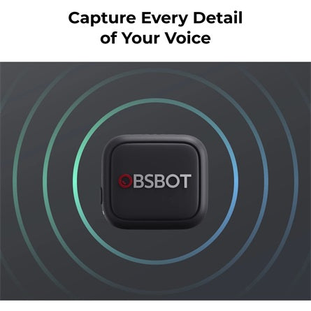 Obsbot Vox SE wireless mikrofon [ah:67039b6f4fca77a1562093500ce8b03eeb28e577f3b3f01f4090b17d26c11d08] [ah-transfer:bba05a22665d4d959ba796ce392a9bd0]