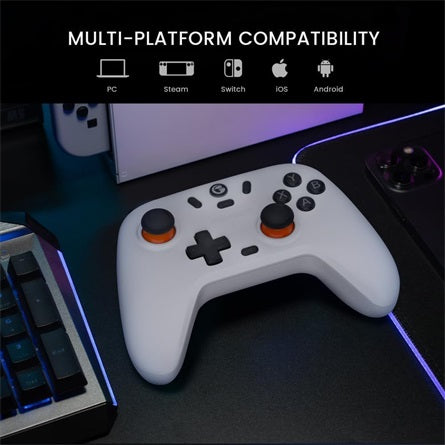 GameSir Nova Lite Multiplatform  Bluetooth / USB / vezeték nélküli gamepad fehér [ah:f95bfac5551877253e4503b7b91e7965f168ea8daf9664bb6412536b276d88fc] [ah-transfer:8fe0ff46464344c9bf221fd4d2b4ca7e]