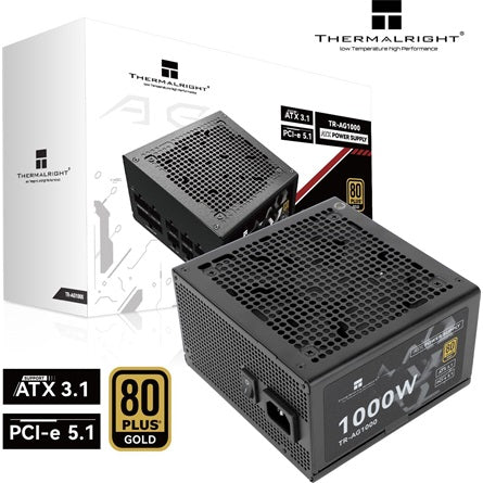 Thermalright AG-1000 1000 W 80+ Gold ATX tápegység [ah:fba3718bae005e5d628915a4254e3aa2781e8fb0668a79866f58c44f34ac2795] [ah-transfer:b5165fc814494c8d85e044b44f03f454]