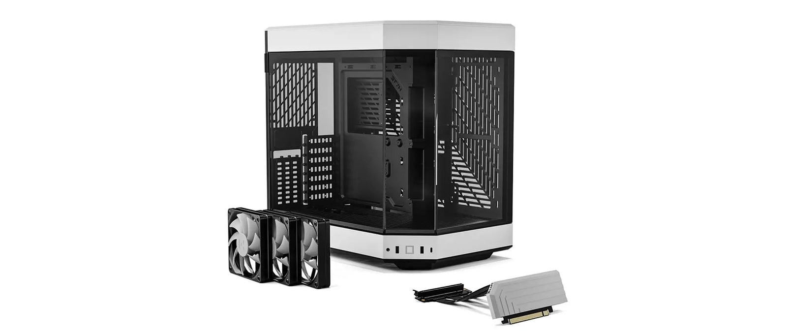 HYTE Y60 táp nélküli ablakos Mid Tower számítógépház