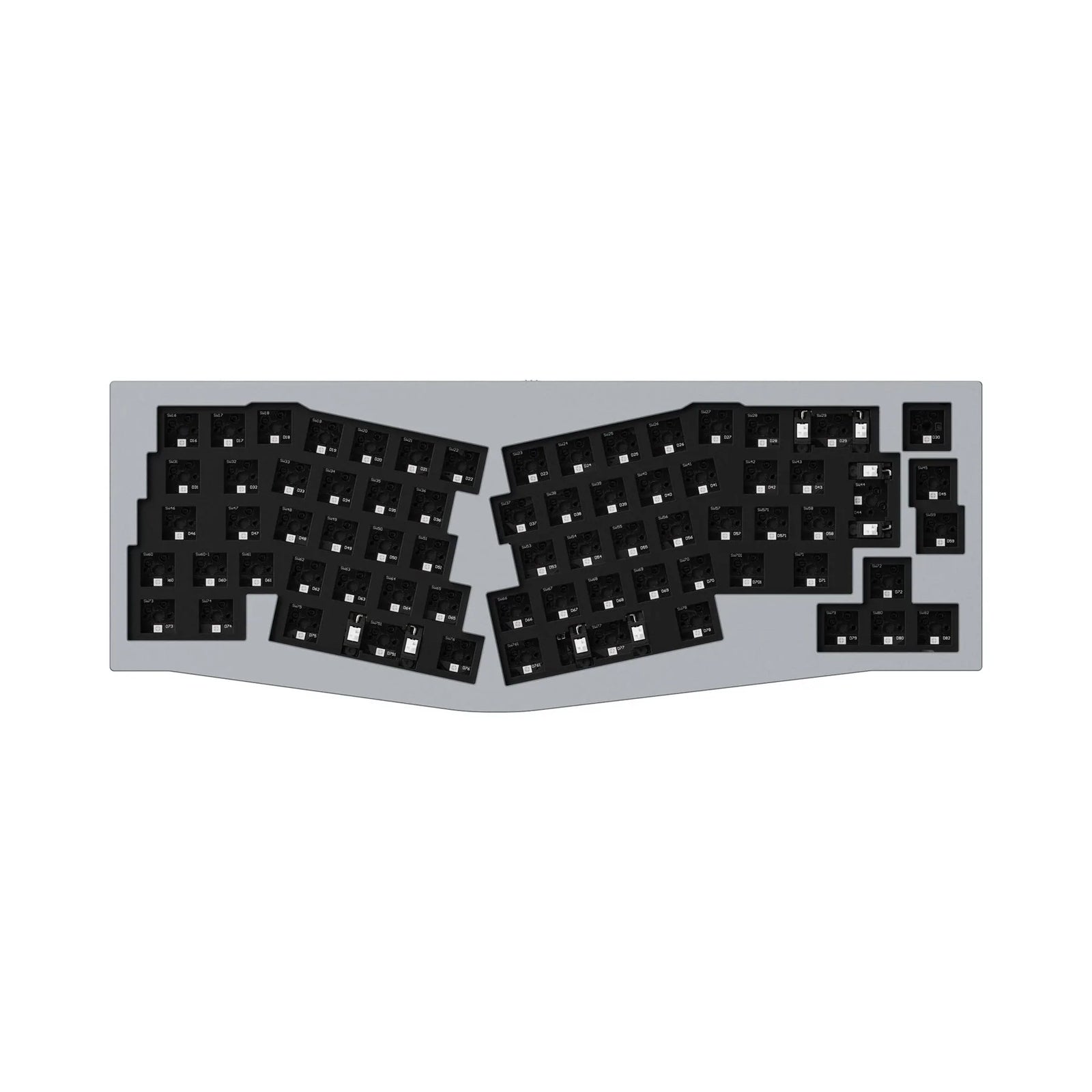 Keychron Q8 (Alice Layout) Barebone mechanikus billentyűzet