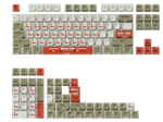 Keychron ISO UK OEM Profile Dye-sub PBT Keycap set - Univerzális, 137 billentyű